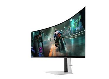 Монитор Samsung LS49DG910, 49' Odyssey G9 GAMING, Curved OLED, 1800R, 144Hz, Smart. 32:9, 5120 x 1440, Display Port , HDMI,Micro HDMI, USB Hub, Silver