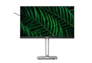 Монитор Philips 24B2G5200, 23.8' IPS WLED, 1920x1080@100Hz, 4ms GtG, 300cd m2, 1000:1, 50M:1 DCR, Adaptive Sync, FlickerFree, Blue Light tech., 3Wx2, Tilt, Height Adjust, Pivot, Swivel, D-SUB, HDMI, DP, USB hub