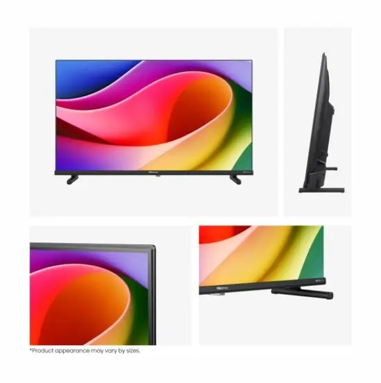 Телевизор Hisense 32' A5Q, Full HD 1920x1080, QLED, Quantum Dot, HDR, HLG, DTS HD, Light Sensor, Dolby Audio, Smart TV, WiFi, WiFi Direct, 2xHDMI, 2xUSB, LAN, CI+, DVB-T2CS2, Black