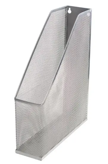 Вертикална поставка мрежа сива