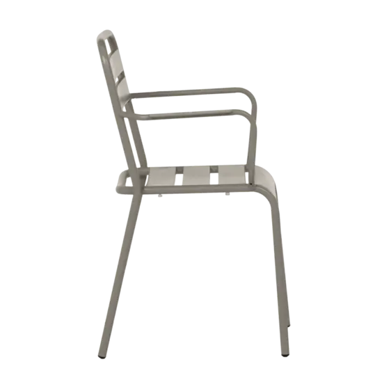 Градински стол ЛУНОРА-снимка отстрани