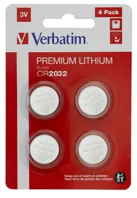 Батерия Verbatim Lithium Battery CR2032 3V 4 Pack