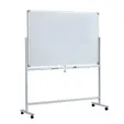Бяла дъска 90х120 см мобилна - снимка отпред, сглобена