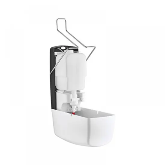 Диспенсър за дезинфектант на гел 1 л - сниман отвътре