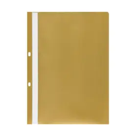 Папка PVC с перфорация 50 броя злато