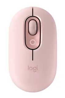 Мишка Logitech POP Mouse with emoji -  ROSE - BT - NA - EMEA28i-935 - FY25,TERRA