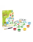 Боя Crayola с четка и шаблони 5 цвята