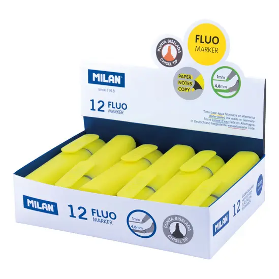 Текст маркер Milan жълт