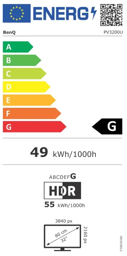 Монитор BenQ PV3200U 32W VERTICAL &  PROFESSIONAL DISPLAY PV3200U DARK GREY