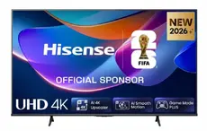 Телевизор Hisense 50" A6S, 4K Ultra HD 3840x2160, DLED, DFA, Precision Colour, HDR 10+, HLG, Dolby Vision,Light sensor, Smart TV, WiFi, BT, AnyView Cast, Gaming Mode, 1xHDMI2 eArc, 3xHDMI, 2xUSB, LAN, CI+, DVB-T2/C/S2, Black