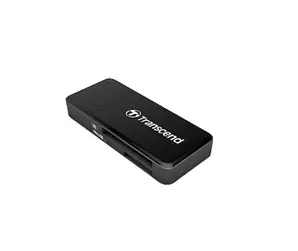 Четец за карти Transcend SDmicroSD Card Reader, USB 3.03.1 Gen 1, Black