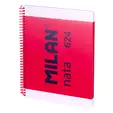 Тетрадка спирала А4 Nata Milan 80 л 3 броя