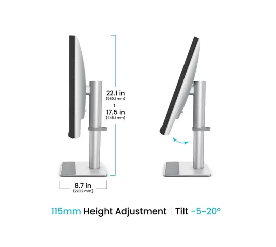Монитор BenQ MA270U, 27", 4K UHD Monitor for MacBook Pro and MacBook Air