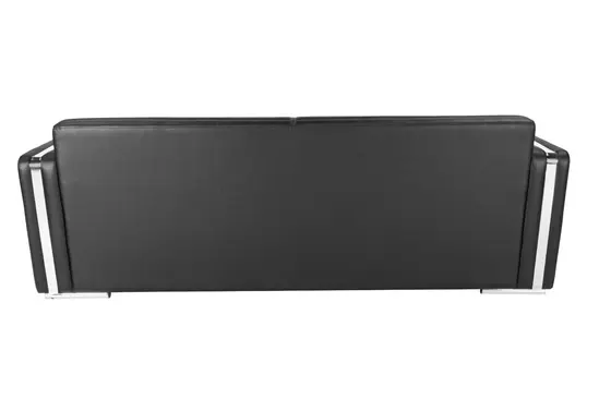 Триместен диван ЧЕРНАТИЦА NORM 03 - сниман отзад, с бели черти