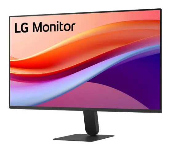 Монитор LG 27U41YA-B, 27" IPS, 1ms (MBR), 5ms (GtG), 120Hz, 1500:1, Dynamic Action Sync, 220 cdm2, Full HD 1920x1080, HDR10, sRGB 99%,  Flicker Safe, Reader Mode, VGA, HDMI, Headphone Out, Tilt, Black