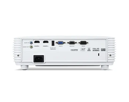 Мултимедиен проектор Acer Projector X1529HK, DLP, FHD (1920x1080), 4500 ANSI Lm, 10000:1, 3D, Auto Keystone, 247 operation, Low input lag,  AC power on, 2xHDMI, RS232, USB(Type A, 5V1.5A), Audio inout, 1x3W, 2.88Kg, White