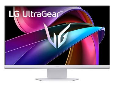 Монитор LG 32G810SA-W, 31.5' UltraGear IPS smart webOS 24, 1ms (GtG), 144Hz, 1000:1, 400cd/m2, 4K (3840x2160), FreeSync, G-SYNC, VRR, HDR 10, DCI-P3 95%, USB-C (PD 65W), AI, HDMI, DisplayPort, Speacers 7W x 2, Bluetooth, LG Switch, Height Adjustable,Tilt,
