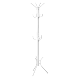 Закачалка за дрехи 8104- снимка отпред, бял