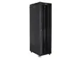 Комуникационен шкаф Lanberg rack cabinet 19' free-standing 47U800x1000 (flat pack) with glass door lcd black v2