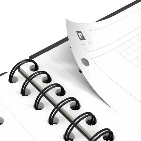 Тетрадка със спирала A4+ Meetingbook Oxford 80 л