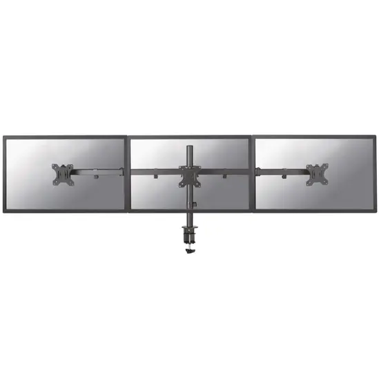 Стойка Neomounts Flat Screen Desk Mount (clamp/grommet) for 3 Monitor Screens