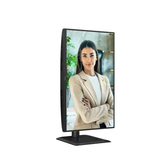 Монитор AOC 24P4CV, 23.8" IPS WLED, 1920x1080@120Hz, 4ms GtG, 300cd m/2, 1500:1, 50M:1 DCR, Adaptive Sync, FlickerFree, Anti-Blue Light, 2Wx2, Tilt, Height Adjust, Pivot, Swivel, HDMI, DP, USB hub, RJ45