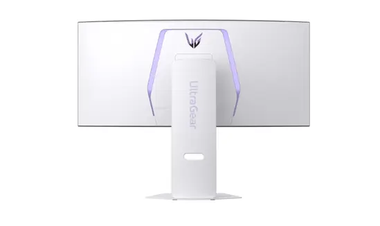 Монитор LG 34GX90SA-W, 34', OLED UltraGear 21:9 Curved Smart, IPS 0.03 ms, WQHD (3440x1440), 240Hz, HDR 10, 1500000:1, 250 cdm2, DCI-P3 98.5%, USB 3.0, VRR, Free-sync, G-Sync, USB-C, PD 65W, HDMI, DP, PBP, Speakers, LG Switch, Height, Swivel, Tilt, White