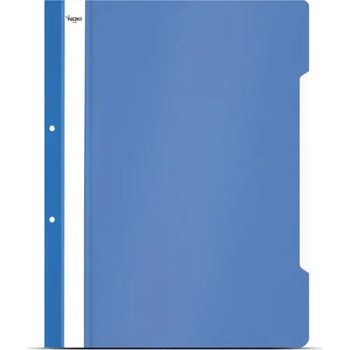 Папка PVC с перфорация тъмносиня А4