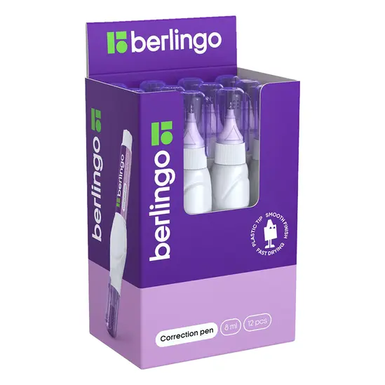 Коректор писалка Berlingo 8 мл - опаковка