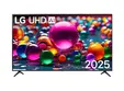 Телевизор LG 75UA75006LA, 75" 4K UltraHD TV 4K (3840x2160), DVB-T2/C/S2, webOS 25 Smart, ThinQ AI, ?7 AI, WiFi, HDR10 pro, HLG, ALLM/HGiG, 4K Upscaling, AI Sound pro, Multiple View, HDMI eARC, LAN, USB, Bluetooth, Google Cast, 2 Pole Stand, Black