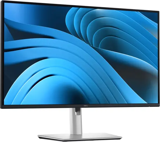Монитор Dell P2725D, 27" WQHD LED, IPS Anti-Glare, 5ms, 100 Hz, 1500:1, 350 cd/m2, 2560x1440, 99% sRGB, USB-C, 3x USB 5Gbps Type-A, HDMI, Display Port, Height Adjustable, Pivot, Swivel, Tilt, Black