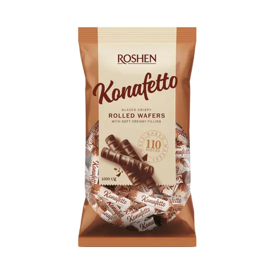 Пурички Roshen konafetto вафлени 1 кг
