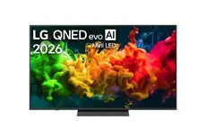 Телевизор LG 65QNED81B3A, 65" 4K QNED MiniLED Smart TV, 3840x2160, DVB-T2/C/S2, Alpha7 AI Processor, HDR10 / HLG, webOS 26 ThinQ, VRR/ALLM / HGiG, 4K Super Upscaling, WiFi 5, Bluetooth 5.3, AirPlay 2, SPDIF, LAN, CI, HDMI, AI Sound Pro, Google Cast, Motio