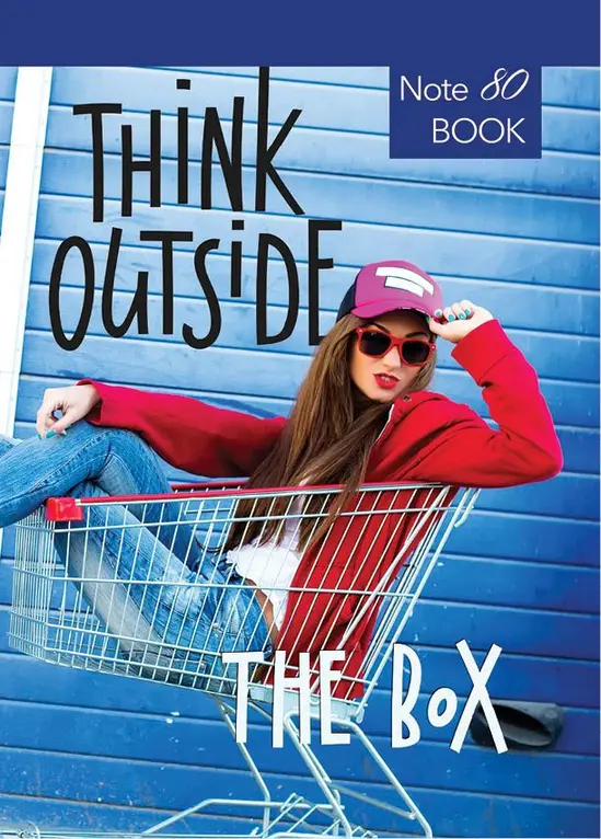 Тетрадка телчета А4 вестник 80 л редове