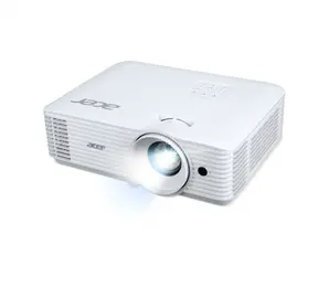 Мултимедиен проектор Acer Projector P1258i, DLP, XGA (1024x768), 4800 ANSI Lumens, 20000:1, 1.3x, 2x HDMI (1.4a), VGA, RCA, Wireless dongle included, Audio in/out (3.5mm), VGA out, DC Out (5V/1A, USB-A), Speaker 10W, Bluelight Shield, 2.8kg, Bag, 3Y, Whit