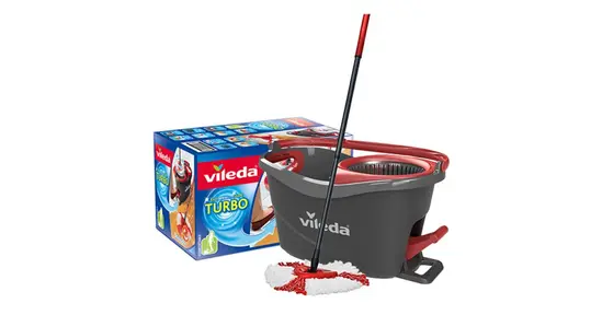 Моп с кофа VILEDA 2IN1 TURBO - рециклирана пластмаса