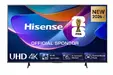 Телевизор Hisense 65" A6S, 4K Ultra HD 3840x2160, DLED, DFA, Precision Colour, HDR 10+, HLG, Dolby Vision, DTS Virtual X, Smart TV, WiFi, BT, Light Sensor, Gaming Mode, 1xHDMI2 eArc, 3xHDMI, 2xUSB, LAN, CI+, DVB-T2/C/S2, Black