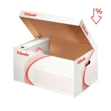 Архивен контейнер с капак Esselte с пиктограма