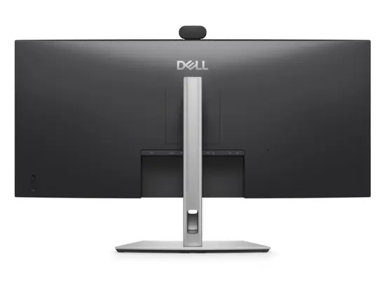 Монитор Dell P3426WEB, 34" Curved Conferencing Monitor, IPS Anti-Glare, 5ms, 100 Hz, 1500:1, 300 cd/m2, WQHD 3440x1440, 99% sRGB, HDMI, Display Port, USB-C Hub, RJ45, Webcam, Mic, Speacers, KVM Switch, PD 90W, Height Adjustable, Pivot, Swivel, Tilt, Black