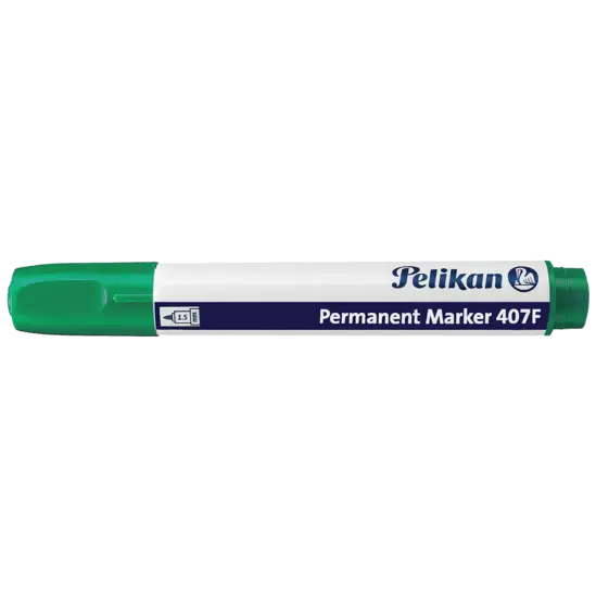 Перманентен маркер Pelikan 407F зелен