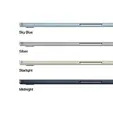 Лаптоп Apple MacBook Air 15.3: Apple M5 chip with 10-core CPU and 10-core GPU, 16GB, 1TB SSD - Midnight