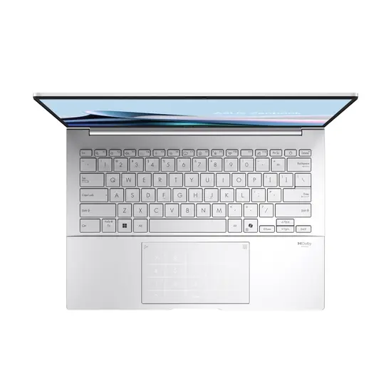 Лаптоп Asus Zenbook UX3405CA-QL278, INTEL ARL H  Ultra 5, 14 ' OLED,(1920 x 1200) , 16GB LPDDR5X,1TB  SSD, No OS,AI,  Foggy Silver + Stylus