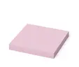 Самозалепващи листчета 75х75мм розов пастел