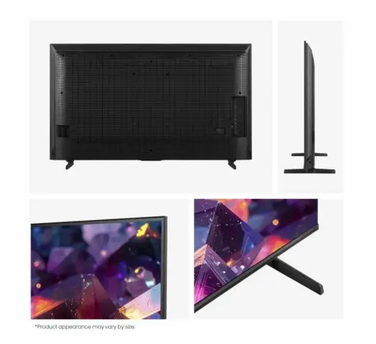 Телевизор Hisense 50" E7S Pro, 4K Ultra HD 3840x2160, QLED, Quantum Dot, 144Hz, HDR 10+ adaptive, HLG, Dolby Vision, DTS Virtual X, Smart TV, WiFi 5GHz, WiFi Direct, BT, Anyview Cast, 4xHDMI, 2xUSB, LAN, CI+, DVB-T2/C/S2, Black