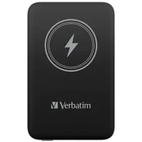 Външна батерия Verbatim MCP-10BK Power Pack 10000 mAh with UBS-C PD 20W  Magnetic Wireless Charging 15W Black