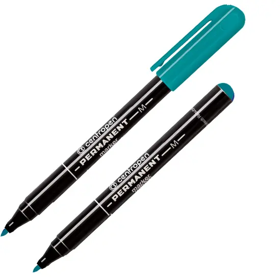 Перманентен маркер Centropen 2846 M зелен
