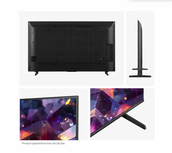 Телевизор Hisense 55" E7S Pro, 4K Ultra HD 3840x2160, QLED, Quantum Dot, 144Hz, HDR 10+ adaptive, HLG, Dolby Vision, DTS Virtual X, Smart TV, WiFi 5GHz, WiFi Direct, BT, Anyview Cast, 3xHDMI, 2xUSB, LAN, CI+, DVB-T2/C/S2, Black