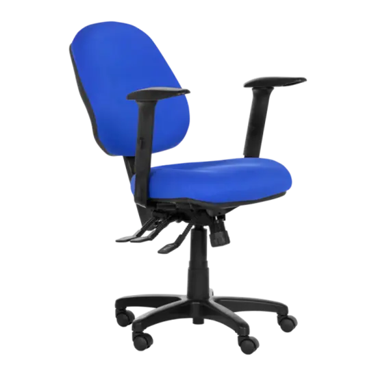 Работен стол АЛЕКСАНДРА- Механизъм за регулиране на наклона на седалката и облегалката с възможност за заключване в няколко позиции