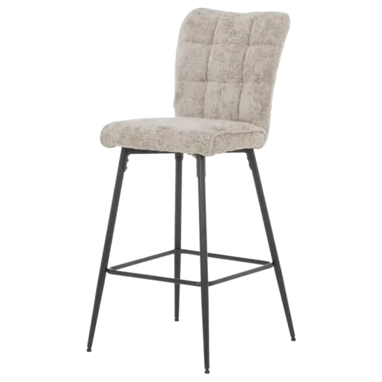 Бар стол МАКСИ- бежов цвят дамаска