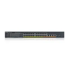Комутатор ZyXEL XMG1930-30HP, 24-port 2.5GbE Smart Managed Layer 2 PoE 700W 22xPoE+8xPoE++ Switch with 4 10GbE and 2 SFP+ Uplink